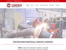 Tablet Screenshot of cimisa.com